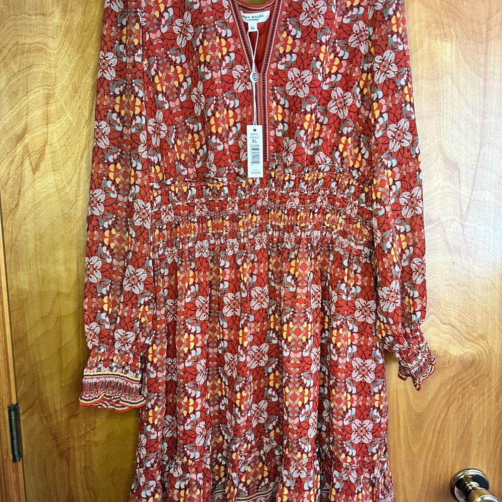 Floral Long Sleeve Dress